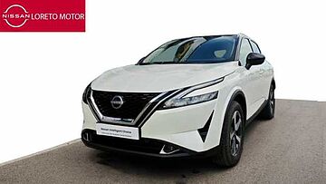 Nissan QASHQAI 1.3MHEV 140CV N-CONNECTA 2WD MT  E6D-F QASHQAI 1.3MHEV 140CV N-CONNECTA 2WD MT  E6D-F LUNAR WHITE MIDNIGHT BLACK